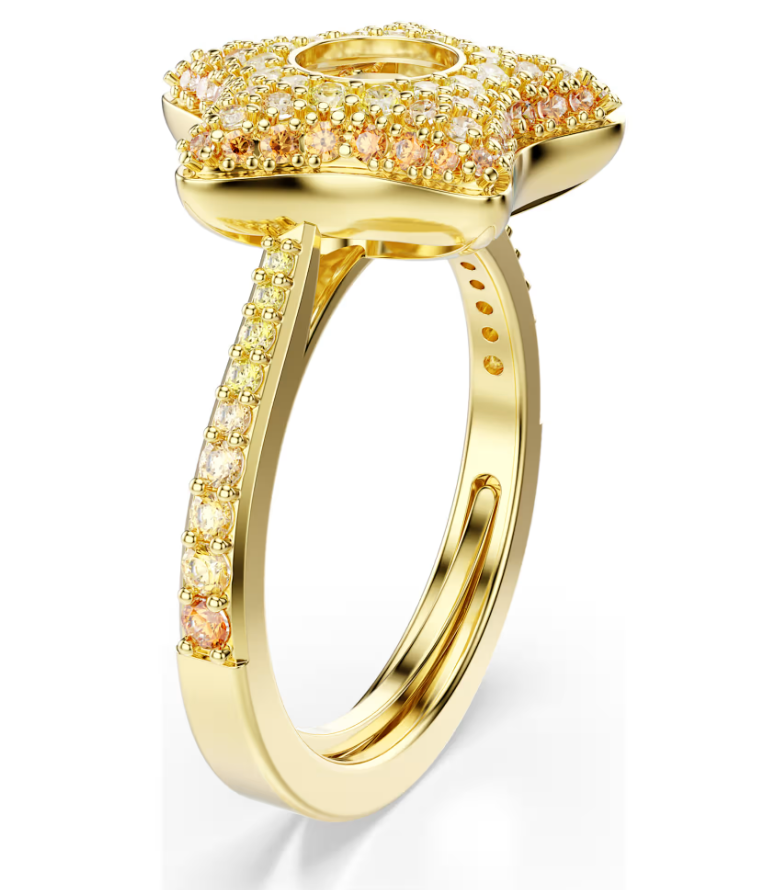 Swarovski 5767346 Sublima Stern-Ring, mehrfarbig Größe 55-60 SW004410