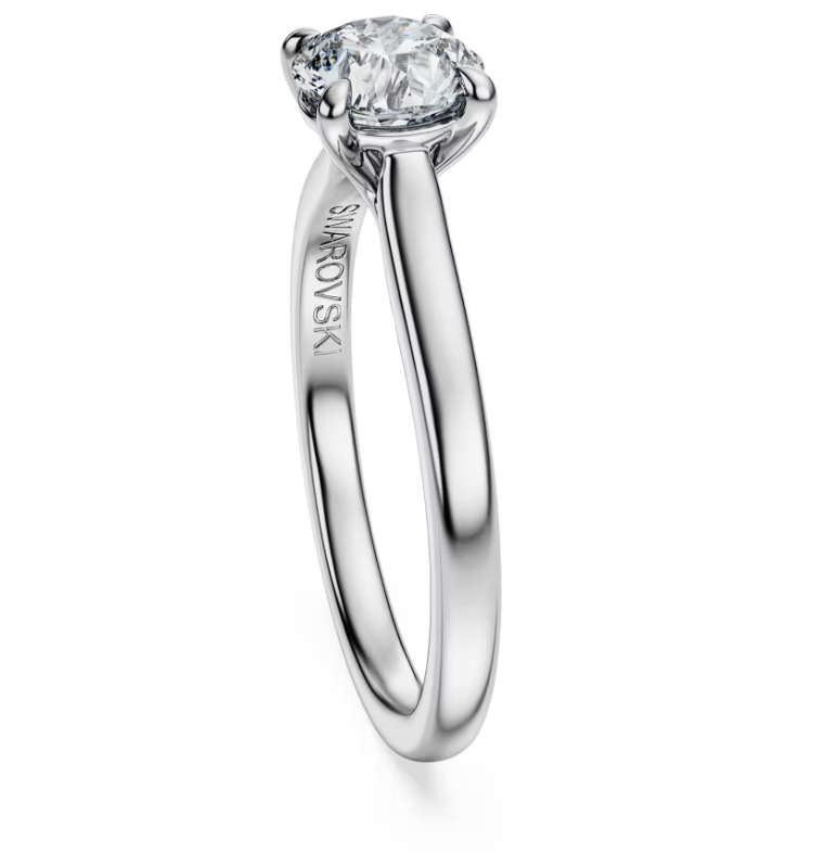 Swarovski 5697800 Ring Eternity Solitaire Rundschliff Größe 50 SW004356