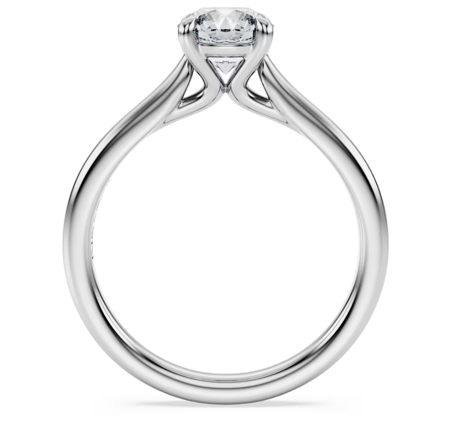 Swarovski 5697800 Ring Eternity Solitaire Rundschliff Größe 50 SW004356