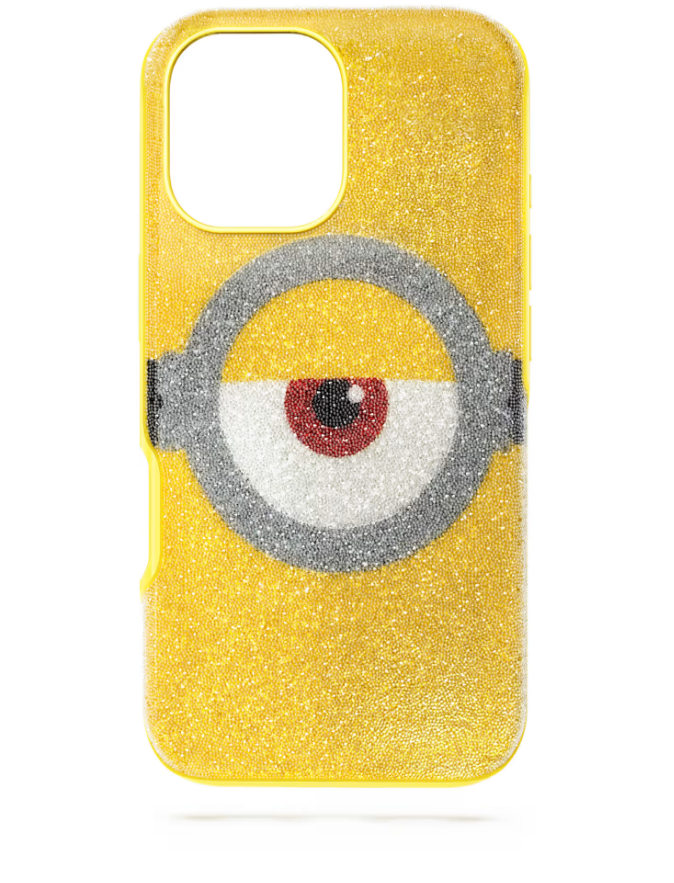 Swarovski 5744833 Custodia per smartphone High Minions, iPhone® 17, Giallo SW004168