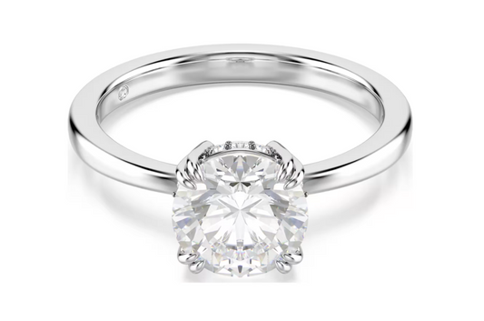 Swarovski 5717942 Anello cocktail Stilla Bianco Taglia 52 SW004240