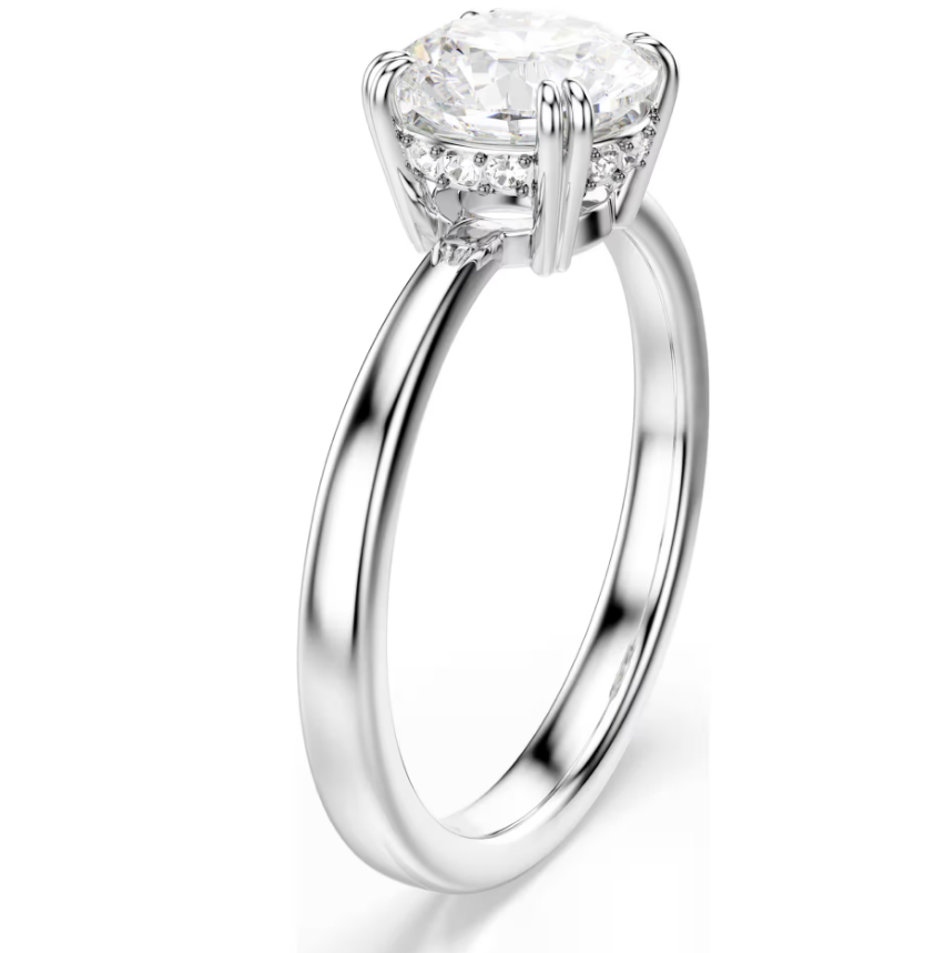 Swarovski 5717942 Anello cocktail Stilla Bianco Taglia 52 SW004240