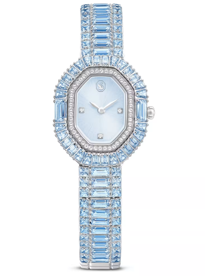 Swarovski 5739632 Orologio Matrix octagon Blu SW004292