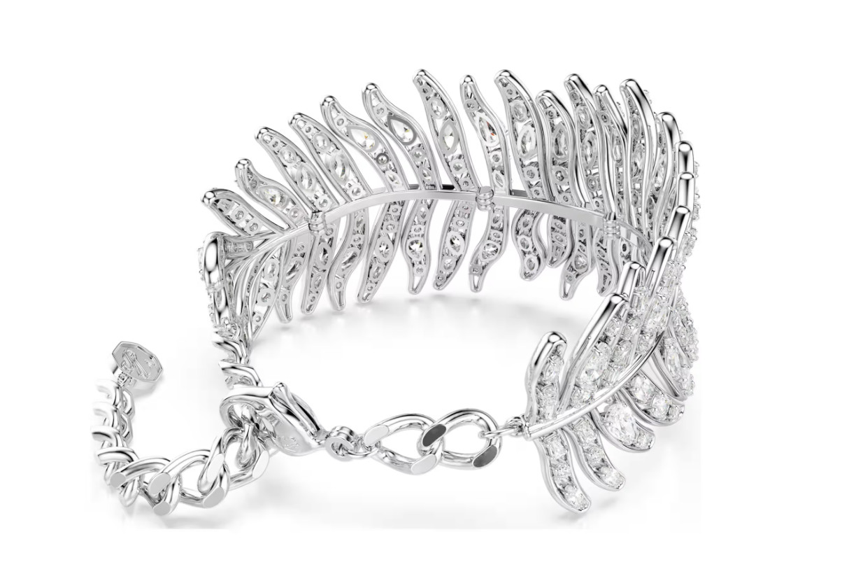 Swarovski 5749378 Braccialetto Vienna Piuma SW004393