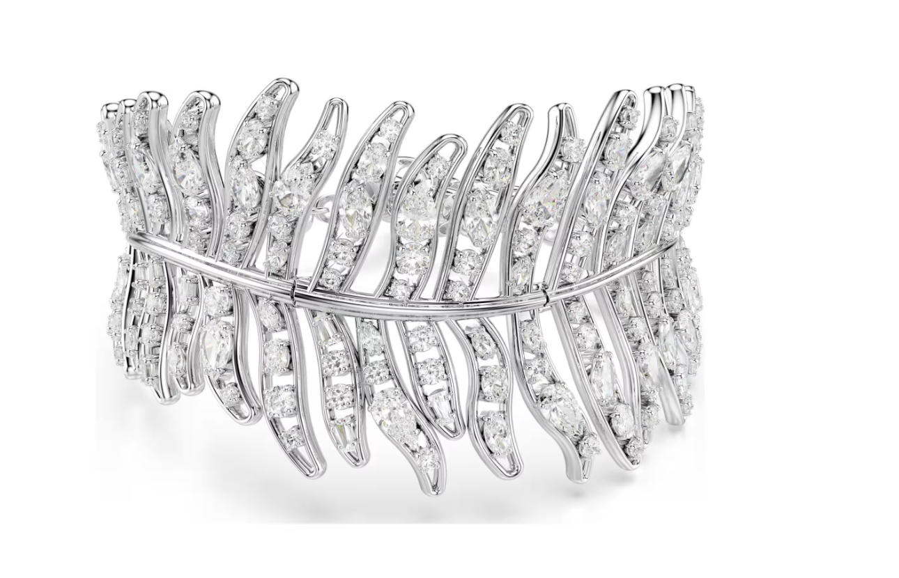 Swarovski 5749378 Braccialetto Vienna Piuma SW004393