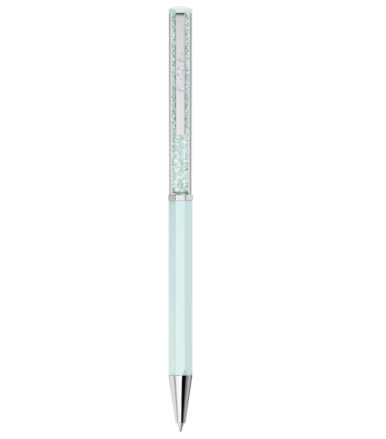 Swarovski 5760216 Penna a sfera Crystalline Laccato blu, cromato SW004336