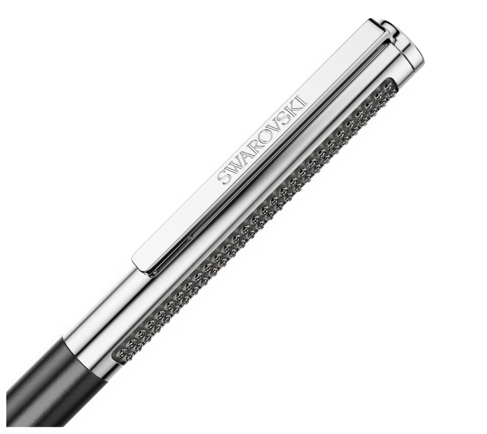 Swarovski 5760146 Penna a sfera Matrix Tennis Laccato nero, cromato SW004376