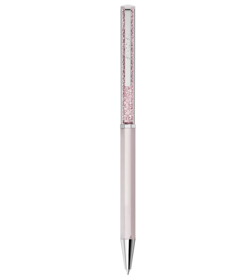 Swarovski 5756698 Penna a sfera Crystalline Laccato rosa, cromato