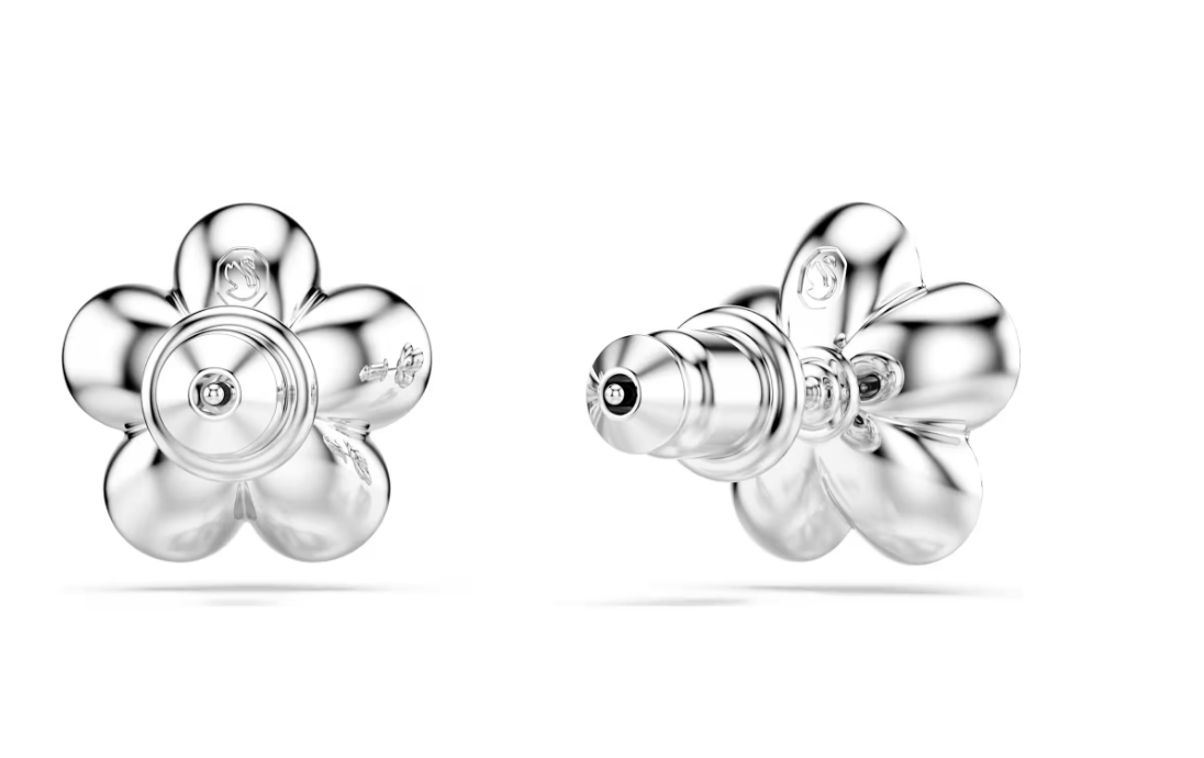 Swarovski 5756098 Orecchini a lobo Ariana Grande Fiore, Bianchi SW004116