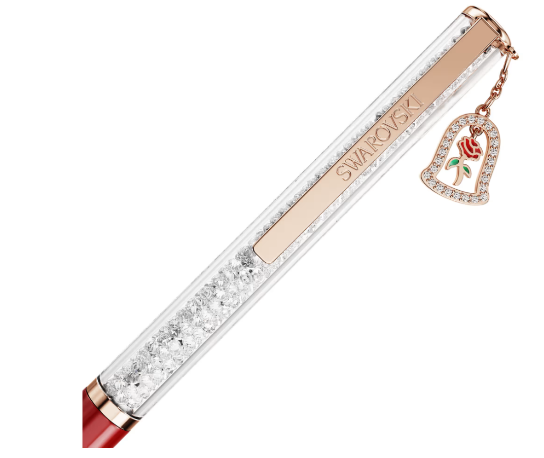 Swarovski 5754639 Penna a sfera Crystalline Campana, Laccato rosso SW004312