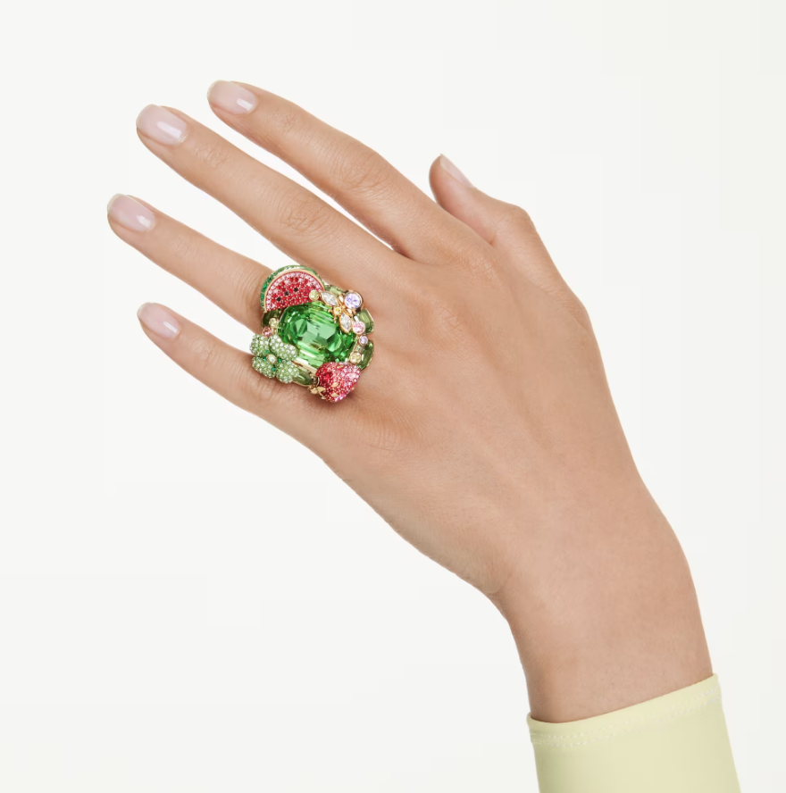 Swarovski Anello con motivo Idyllia Multicolore