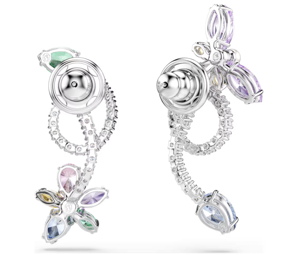 Swarovski 5749190 Orecchini pendenti con orecchino jacket Libellula, fiore SW004096