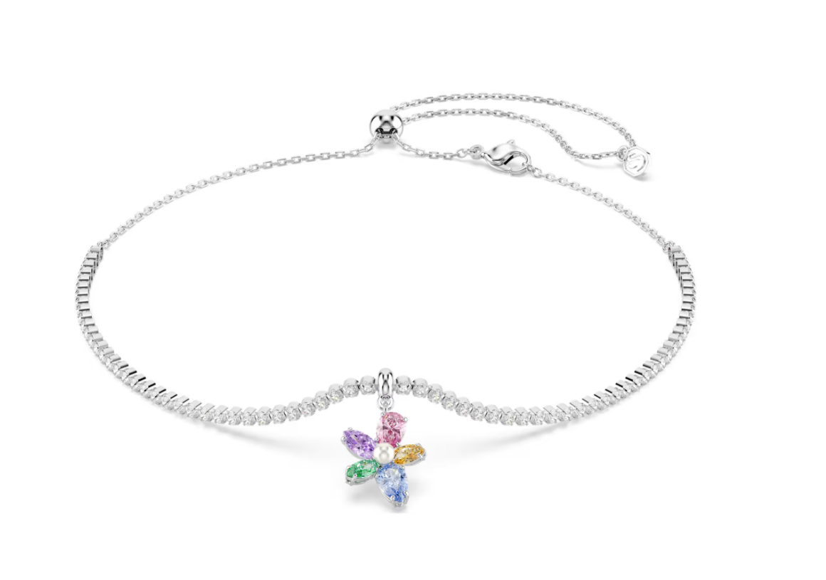 Swarovski 5749189 Girocollo Ariana Grande Fiore, Multicolore SW004130