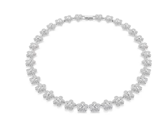 Swarovski 5749179 Collana Ariana Grande  Fiore, Bianca SW004113