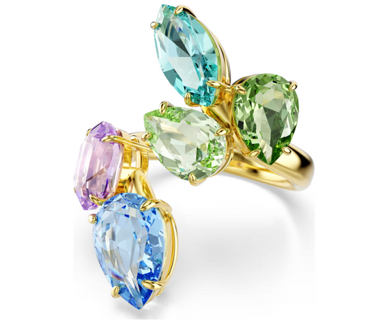Swarovski 5746907 Anello cocktail Gema Multicolore Taglia 52 SW004230