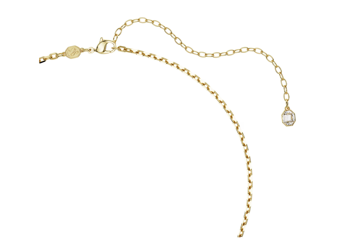 Swarovski 5742676 Pendente Idyllia Fragola, Rosso, Finitura oro 18K SW004182