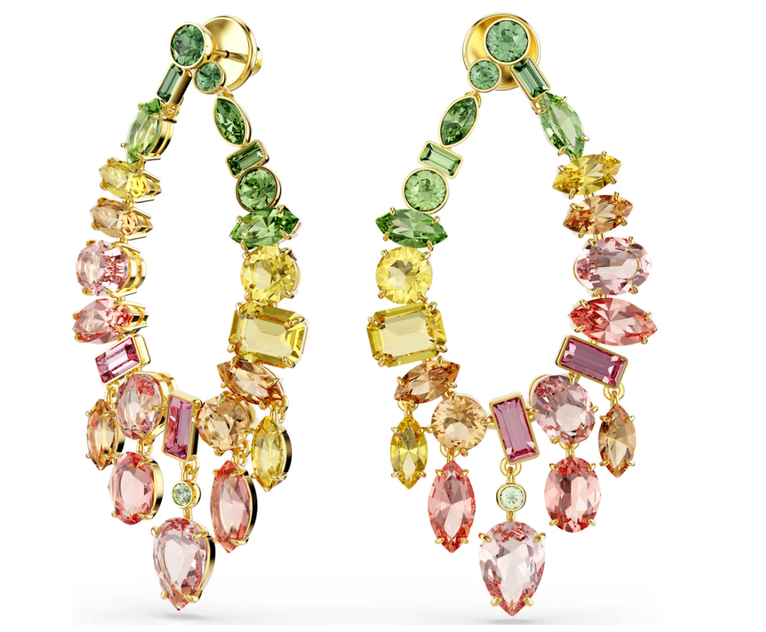 Swarovski 5737445 Orecchini pendenti Gema Chandelier, Multicolore SW004212