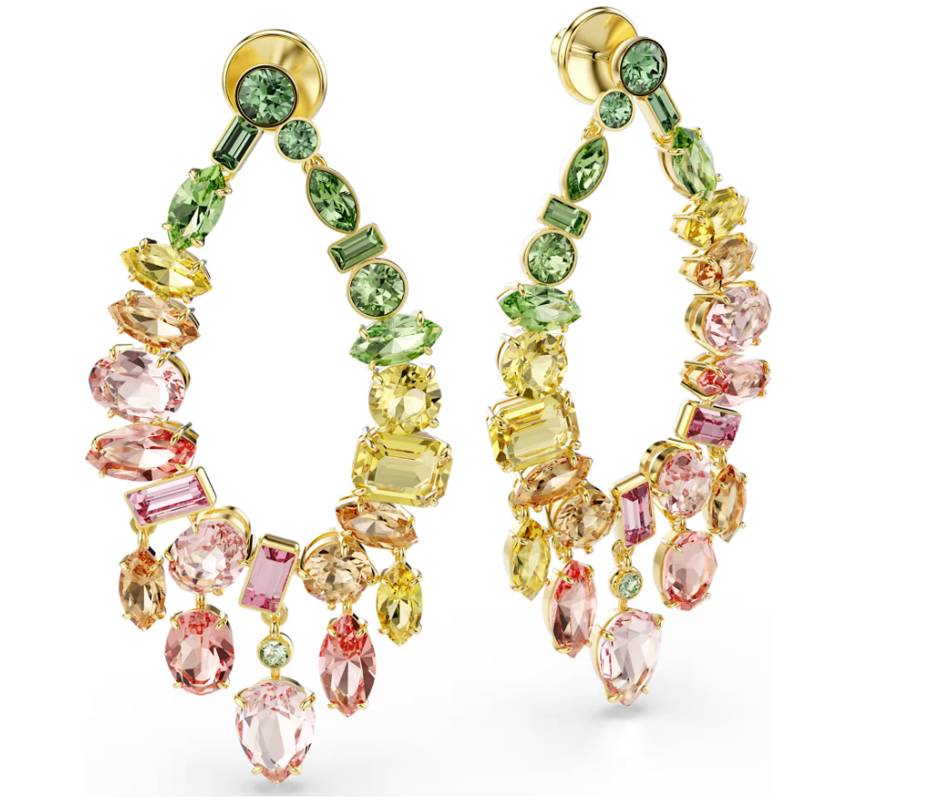 Swarovski 5737445 Orecchini pendenti Gema Chandelier, Multicolore SW004212