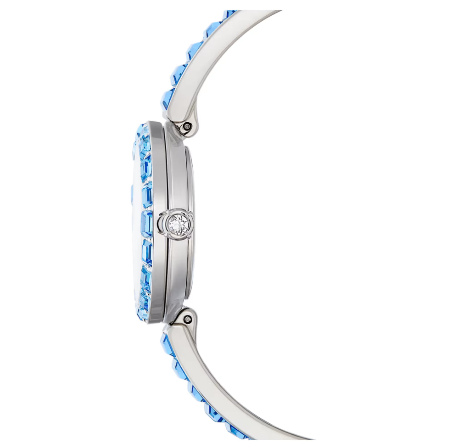 Swarovski 5730172 Orologio Matrix bangle  Bracciale in cristallo, Blu SW004244