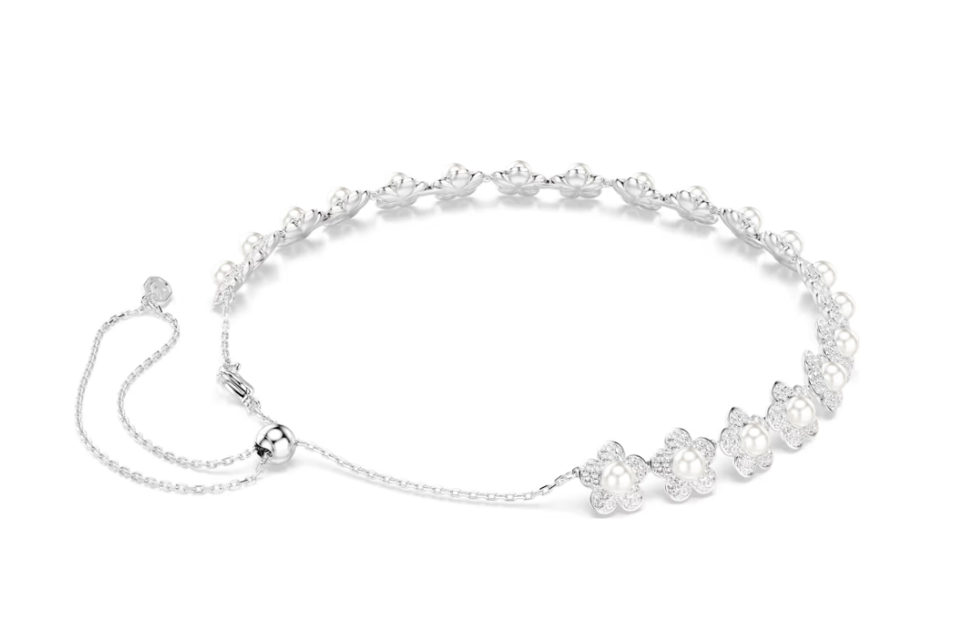 Swarovski 5751250 Girocollo Ariana Grande Crystal Pearl Bianco SW004304
