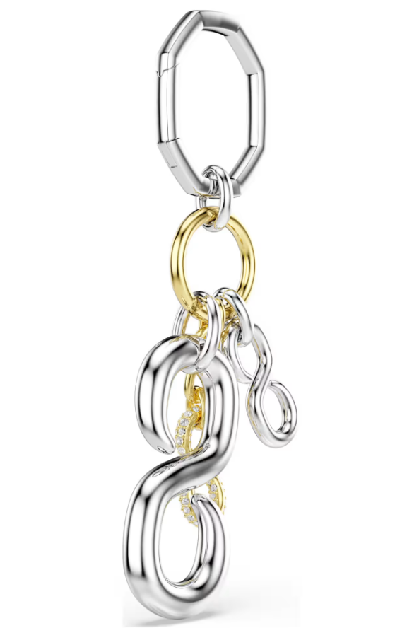 Swarovski 5763019 Accessorio per borse Taglio Round, Bianco, Mix di finiture SW004597