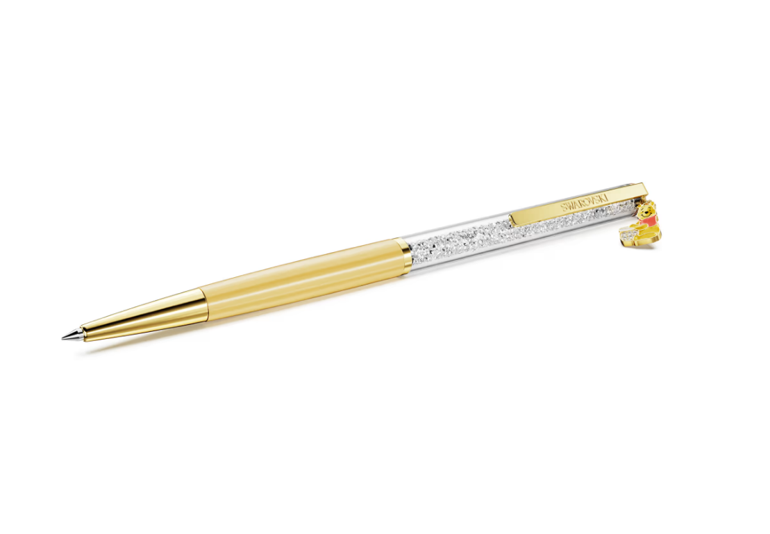 Swarovski 5742784 Penna a sfera Crystalline Winnie Pooh, Laccato giallo SW004294