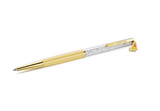 Swarovski 5742784 Penna a sfera Crystalline Winnie Pooh, Laccato giallo SW004294