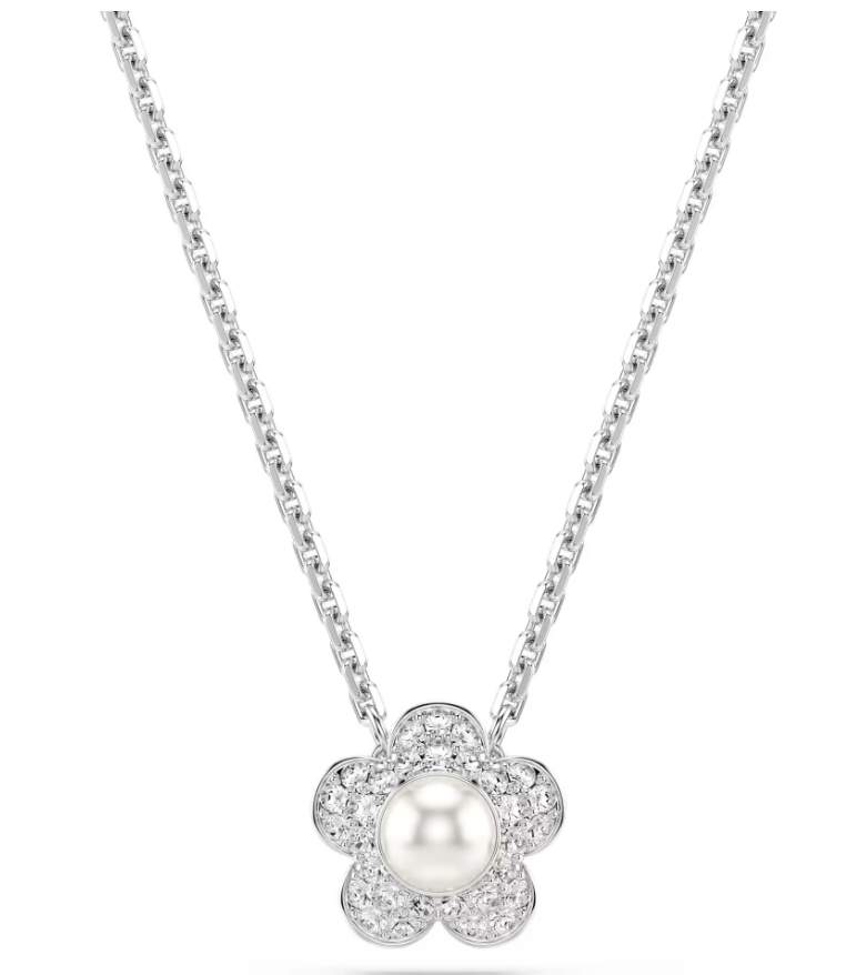 Swarovski 5755817 Pendente Ariana Grande Fiore, Bianco SW004133