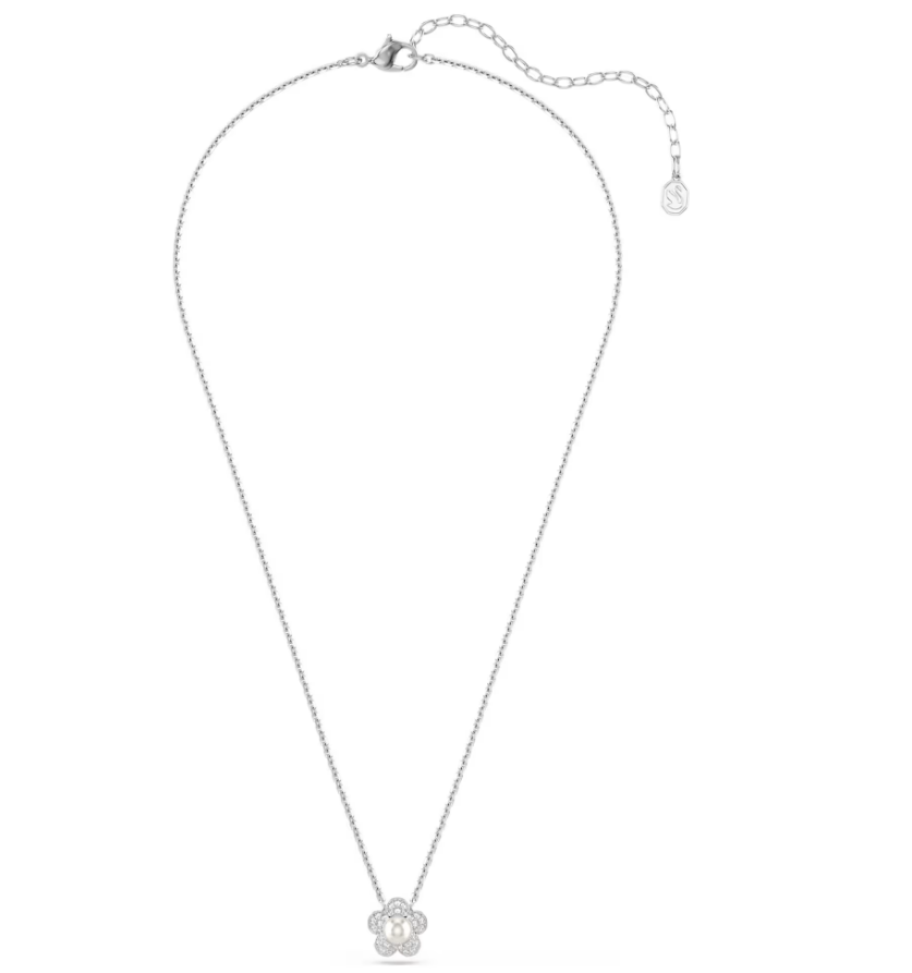 Swarovski 5755817 Pendente Ariana Grande Fiore, Bianco SW004133