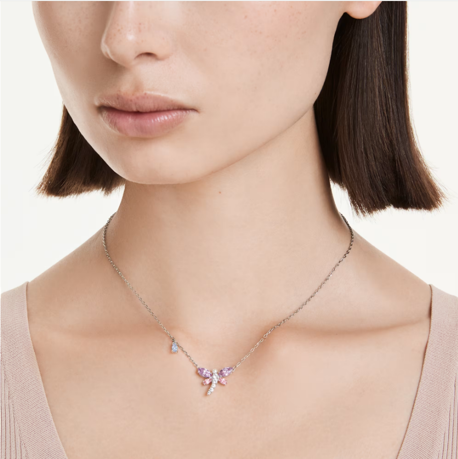Swarovski 5737383 Pendente Ariana Grande Libellula, Multicolore SW004089