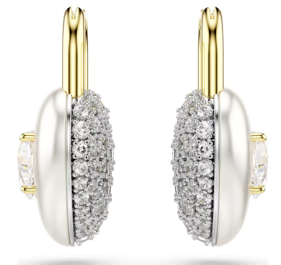 Swarovski 5737297 Orecchini pendenti Idyllia Cuore, Bianchi SW004140