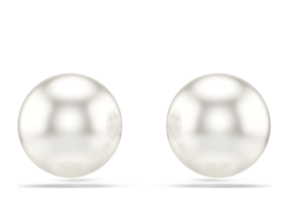 Swarovski 5747752 Orecchini a lobo Matrix Bianchi SW004115
