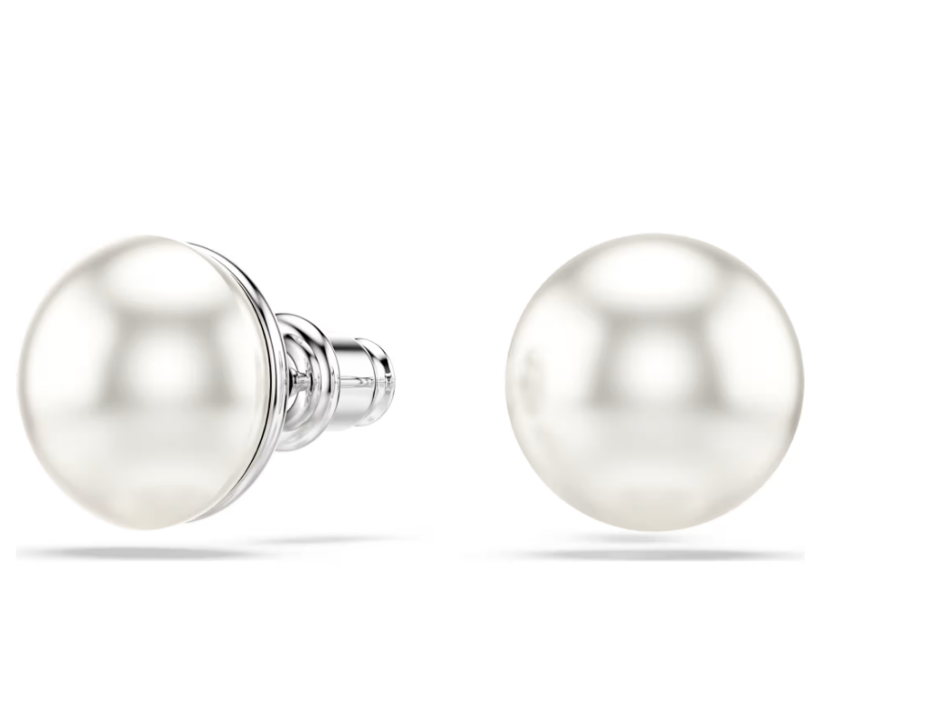 Swarovski 5747752 Orecchini a lobo Matrix Bianchi SW004115