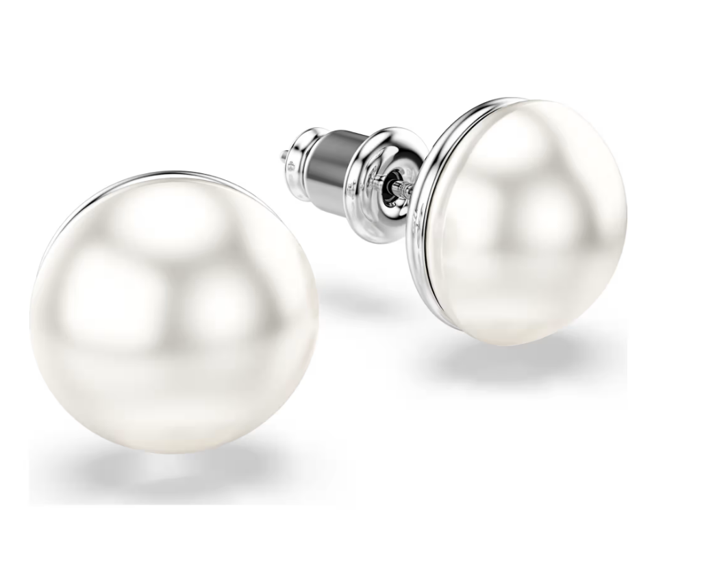 Swarovski 5747752 Orecchini a lobo Matrix Bianchi SW004115