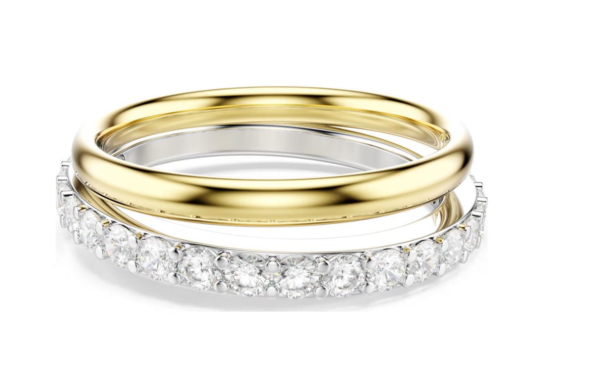 Swarovski 5740412 Anello cocktail Hyperbola Bianco taglia 60 SW004226