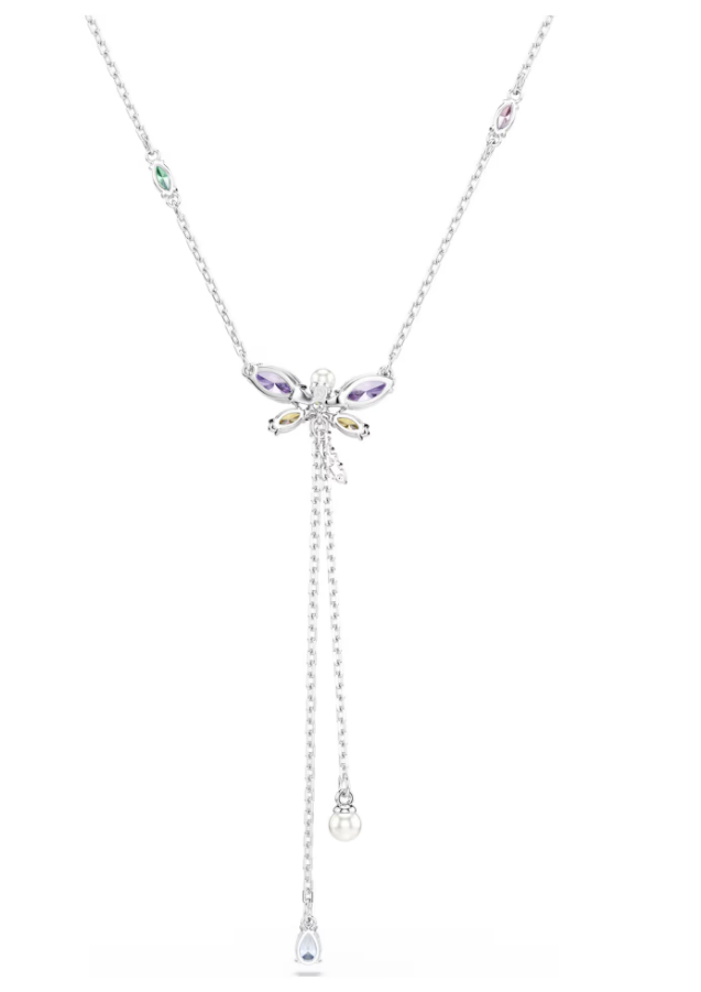 Swarovski 5749183 Collana a Y Ariana Grande Libellula, Multicolore SW004129