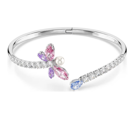 Swarovski Bracciale rigido Ariana Grande Libellula, Multicolore