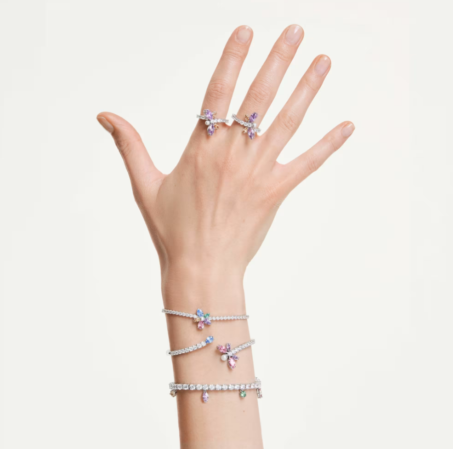 Swarovski 5737401 Ariana Grande Libelle Armreif, Mehrfarbig Größe M SW004189