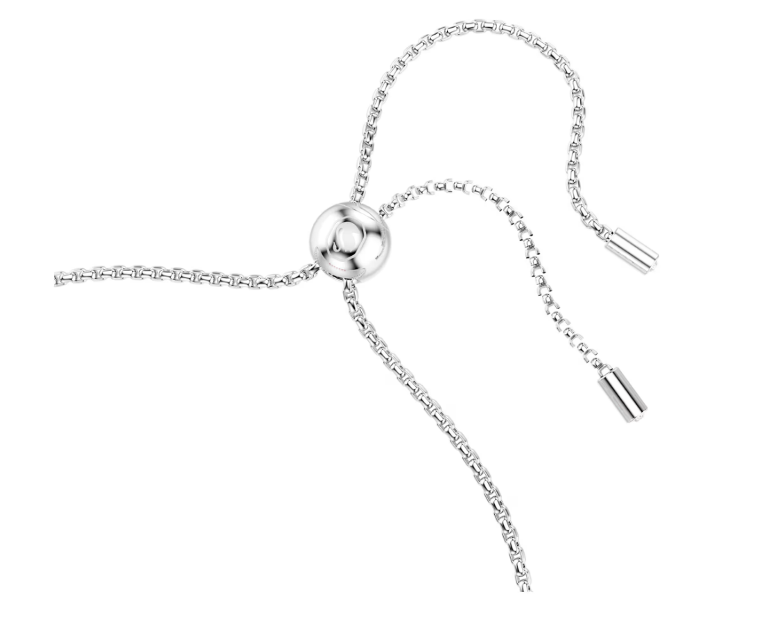Swarovski 5763042 Braccialetto Matrix Taglio Round, Rosa SW004337