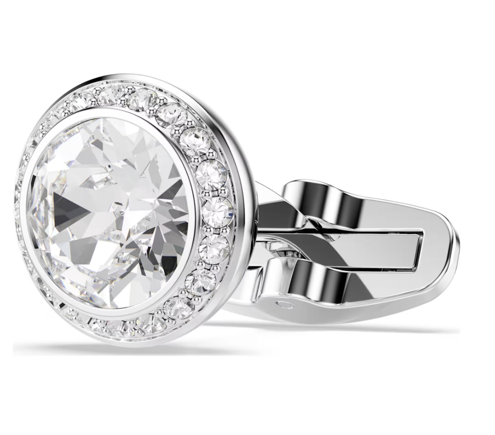 Swarovski 5761046 Gemelli Una Angelic Bianchi Placcato rodio SW004577