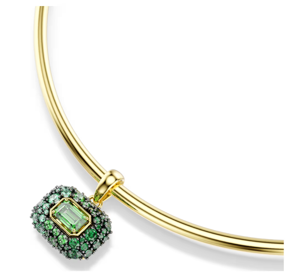 Swarovski 5760763 Girocollo Sublima Verde Finitura oro 18K SW004574