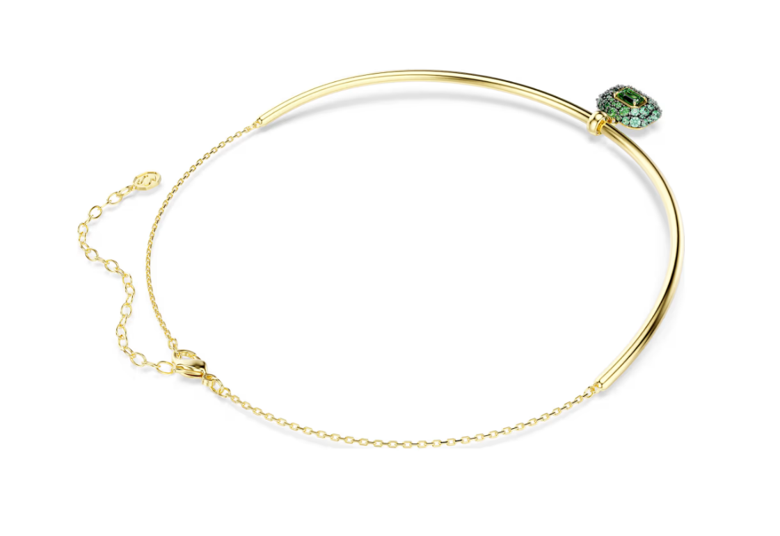 Swarovski 5760763 Girocollo Sublima Verde Finitura oro 18K SW004574