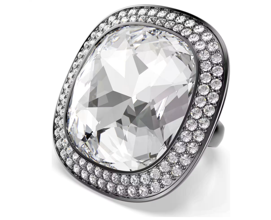 Swarovski 5760118 Anello cocktail Una Angelic Bianco Taglia 55-60 SW004570