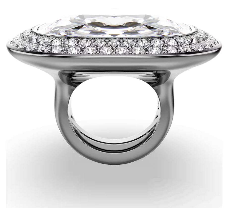 Swarovski 5760118 Anello cocktail Una Angelic Bianco Taglia 55-60 SW004570