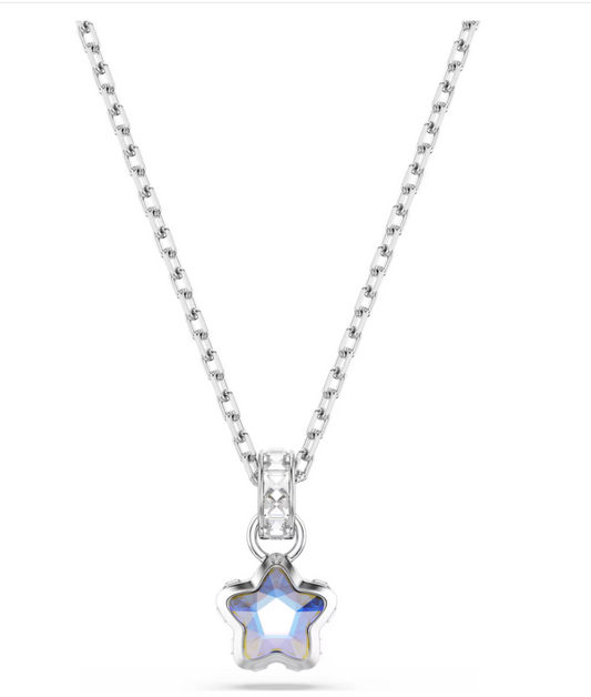 Swarovski 5759678 Pendente Chroma Taglio misto, Stella Bianco SW004558