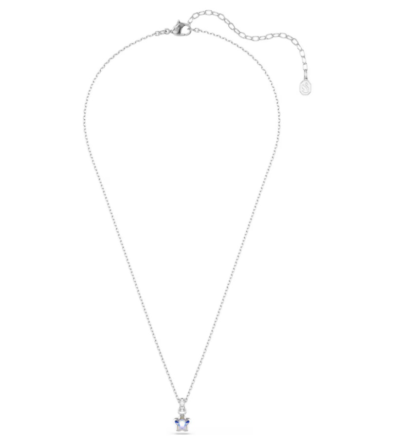 Swarovski 5759678 Pendente Chroma Taglio misto, Stella Bianco SW004558