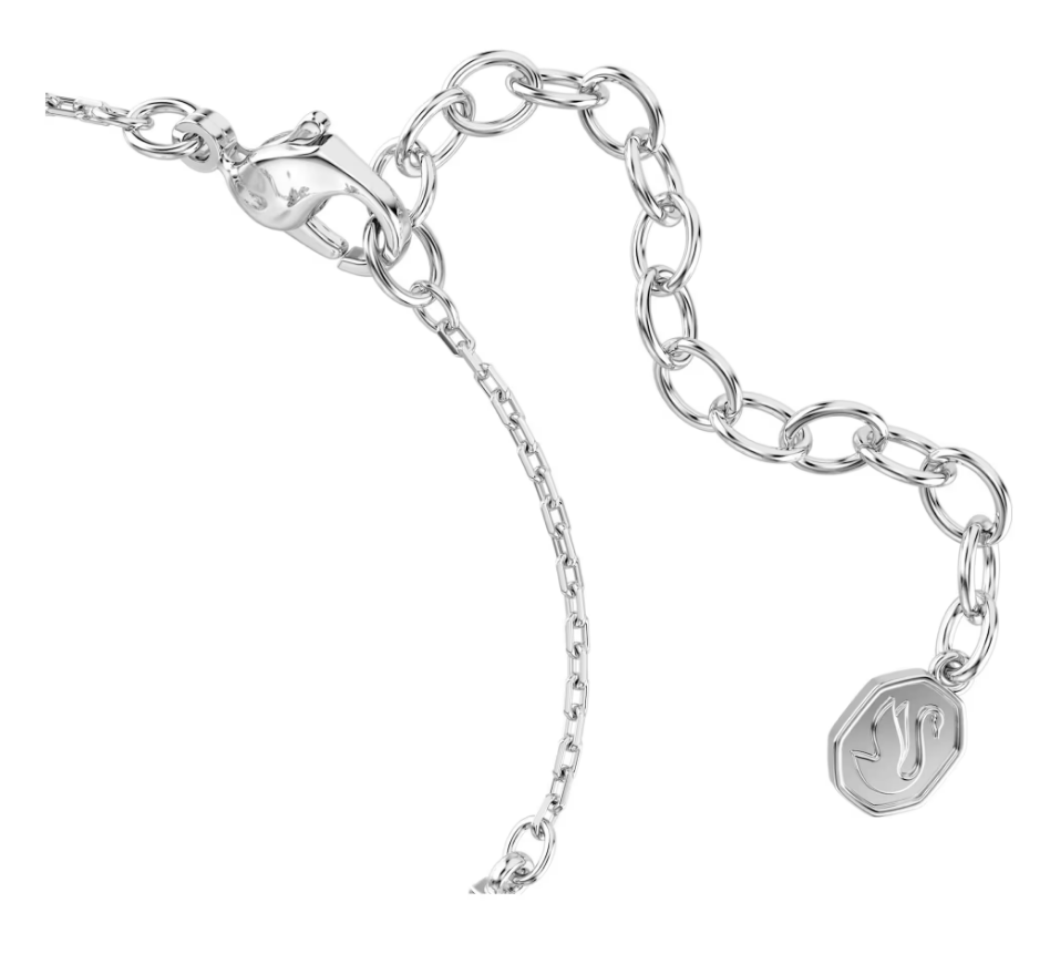 Swarovski 5758682 Braccialetto Swan Taglio misto, Cigno Bianco SW004557