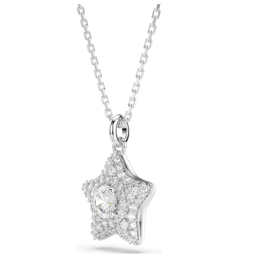 Swarovski 5758393 Pendente Sublima Taglio Round Stella Bianco SW004550