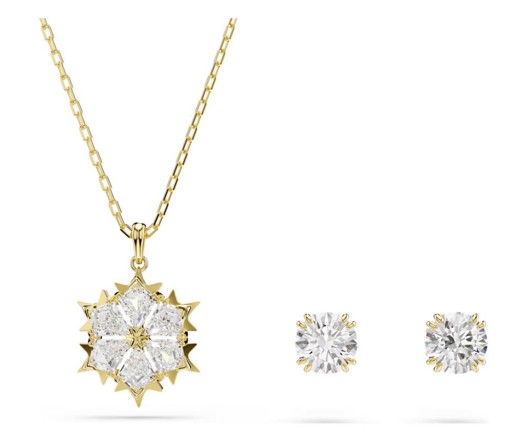 Swarovski 5758002 Set Magic Set (2) Taglio misto Fiocco Di Neve Bianco SW004333