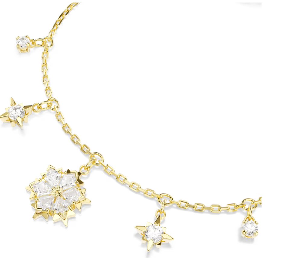 Swarovski 5757800 Braccialetto Magic Taglio misto Fiocco Di Neve Bianco SW004325